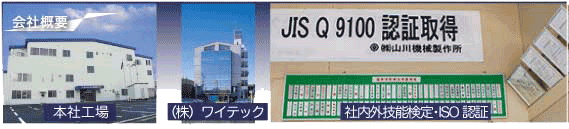 （株）山川機械製作所・会社沿革